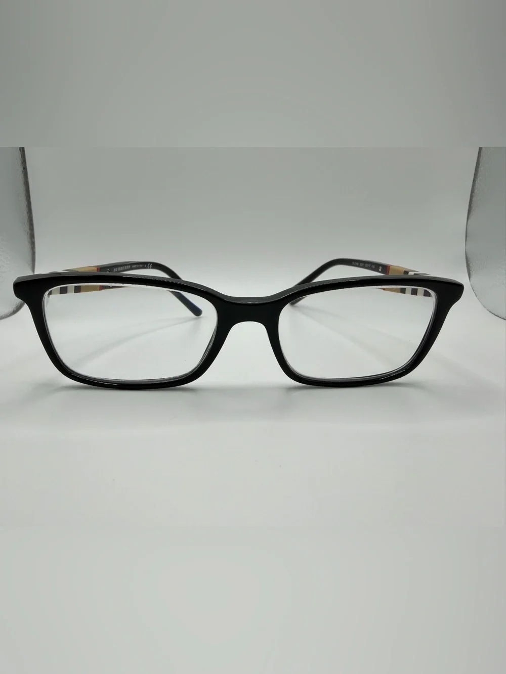 Burberry B 2199 3001 Eyeglass FRAMES Black Rectangle 53-17-145 Made in Italy